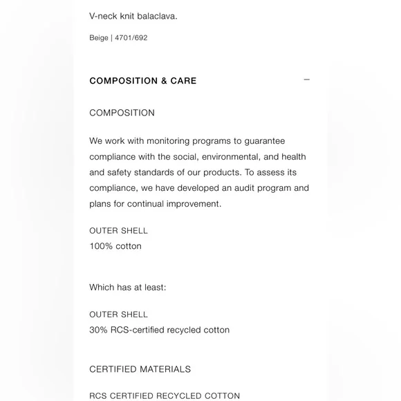 Zara Structured Knit Balaclava - Picture 4 of 5